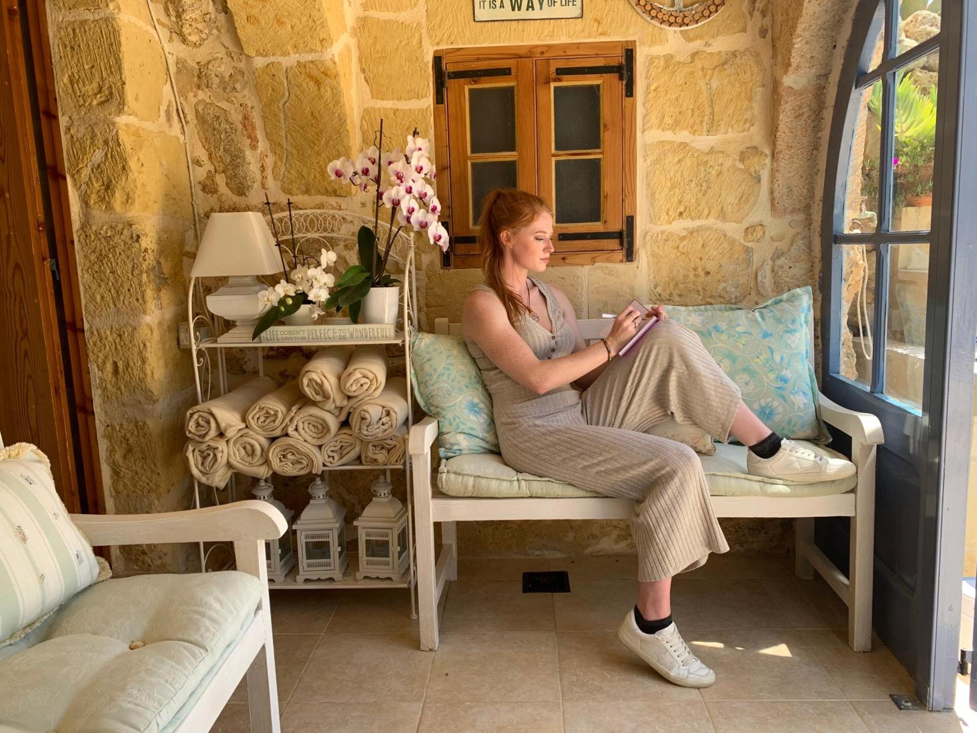 L'Gharix Temple Retreat Lejlighed Xagħra Eksteriør billede
